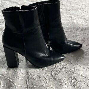 Madden Girl Black Ankle Boots